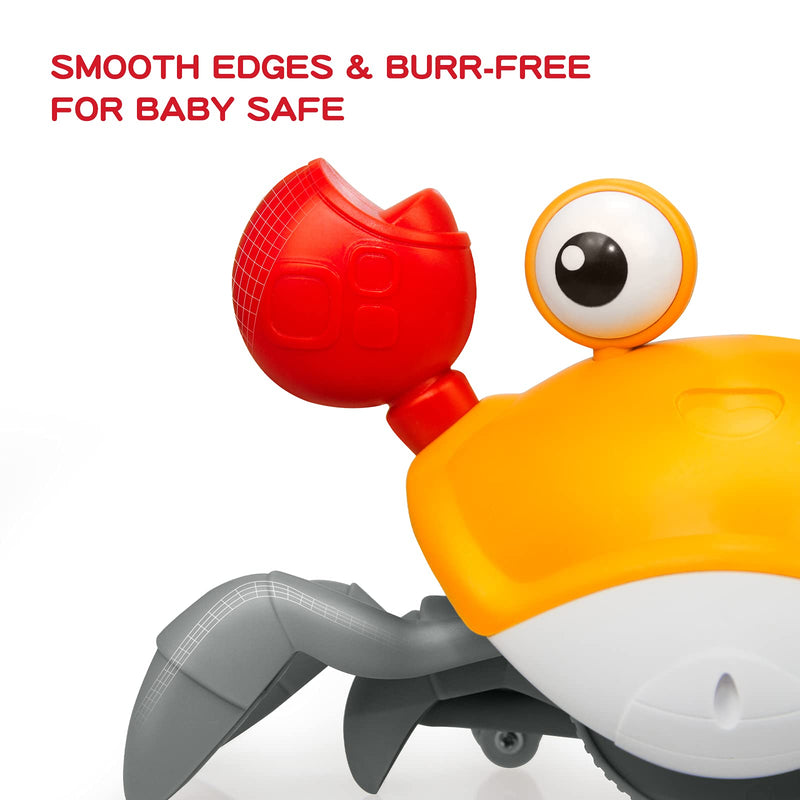 crawling crab baby toy