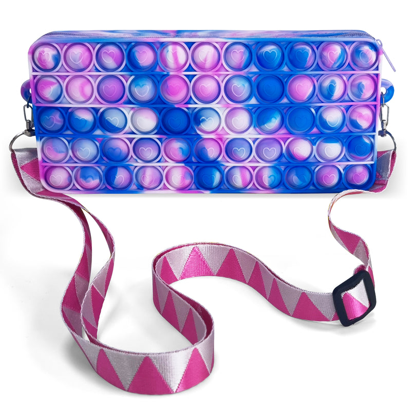 Rectangle Pop It Crossbody for Girls