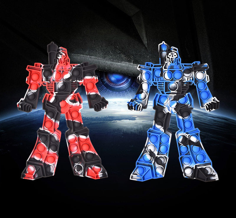Robot Pop it Fidget Toy for Special Needs
