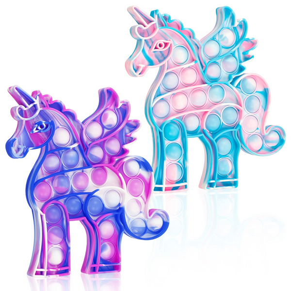 Unicorn Pop it Fidget Toy for Girls and Kids
