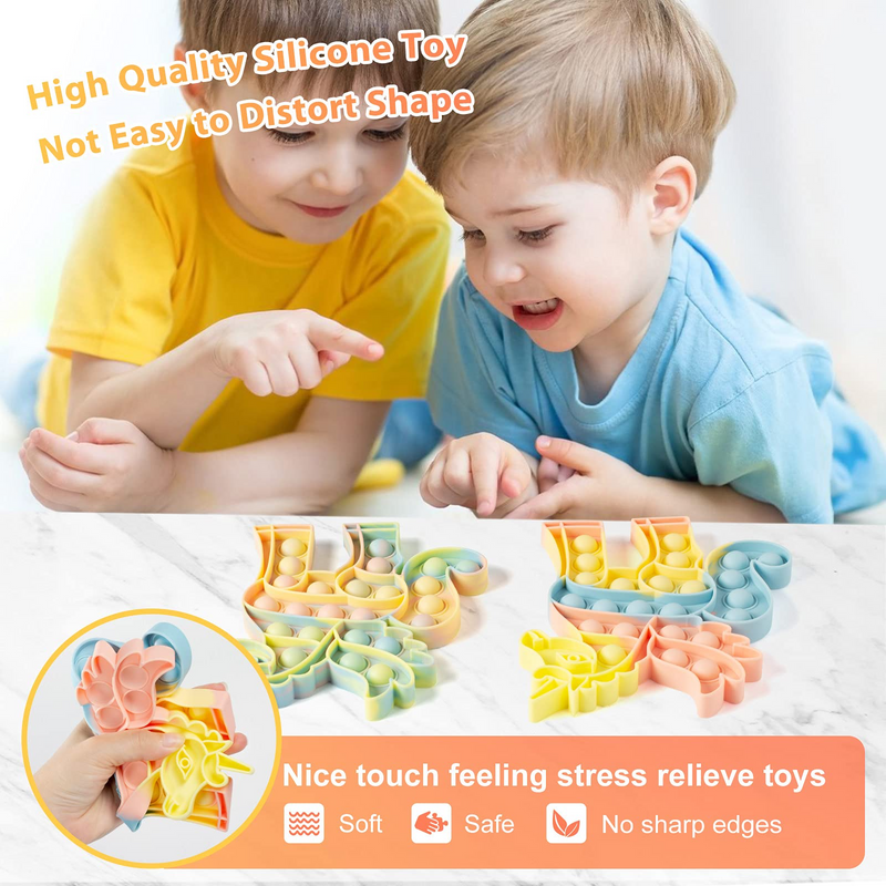 Unicorn Pop it Fidget Toy for Girls and Kids