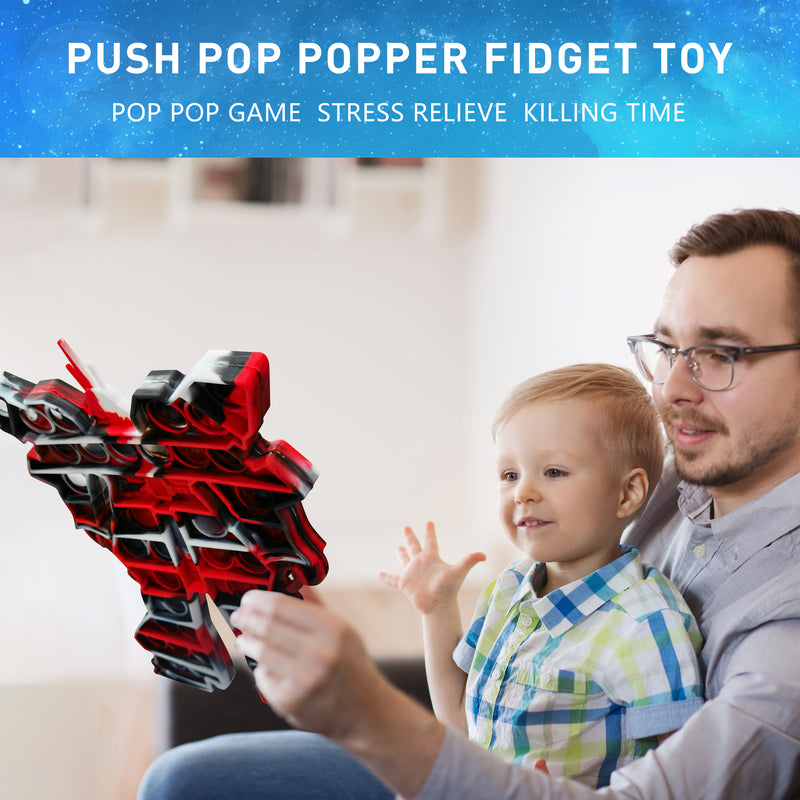 Big Size Robot Pop it Fidget Toys