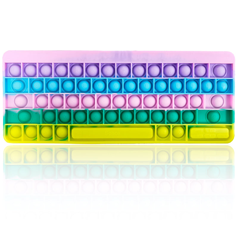 Stress Reliever Keyboard Pop It Fidget Toy