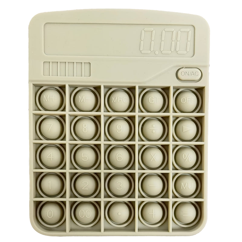 Stress Reliever Calculator Pop It Fidget Toy