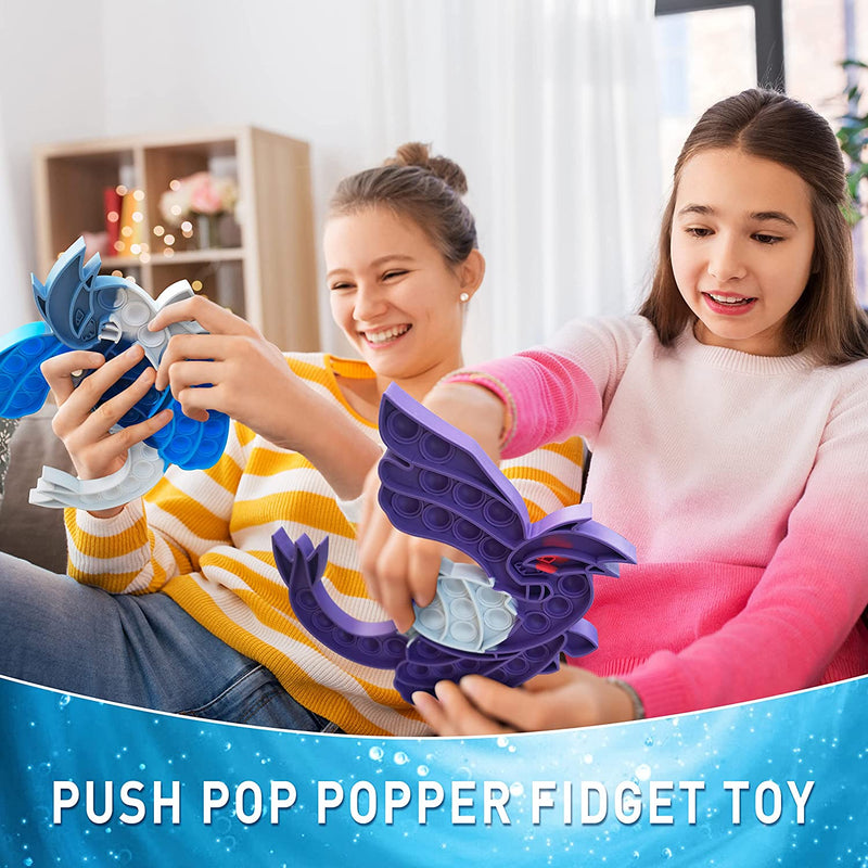 Dinosaur pop it fidget toys