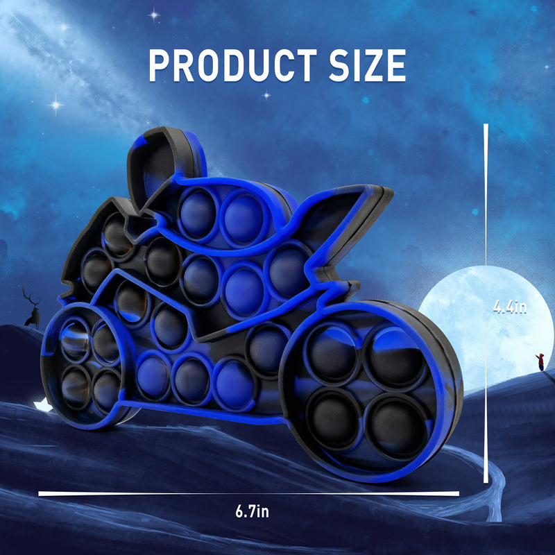 Motorcycle Pop It Fidget Toy for Boys