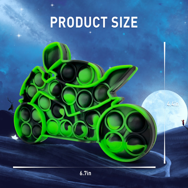 Motorcycle Pop It Fidget Toy for Boys