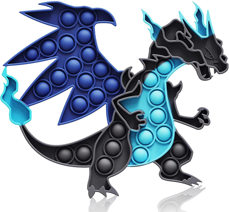 Tie Dye Dragon Pop it Fidget Toy