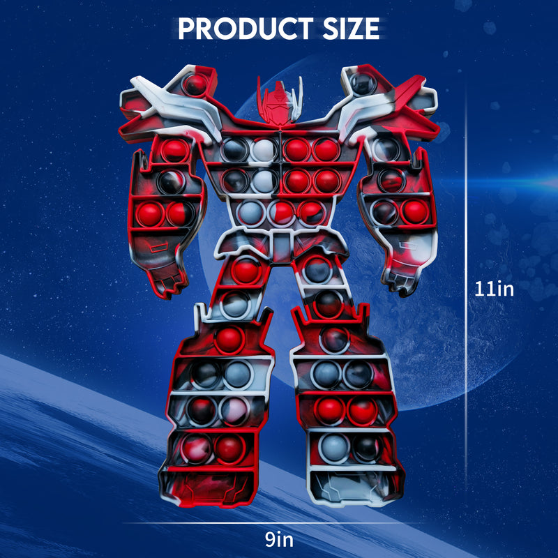 Big Robot Pop it Fidget Toy Gift for Kids