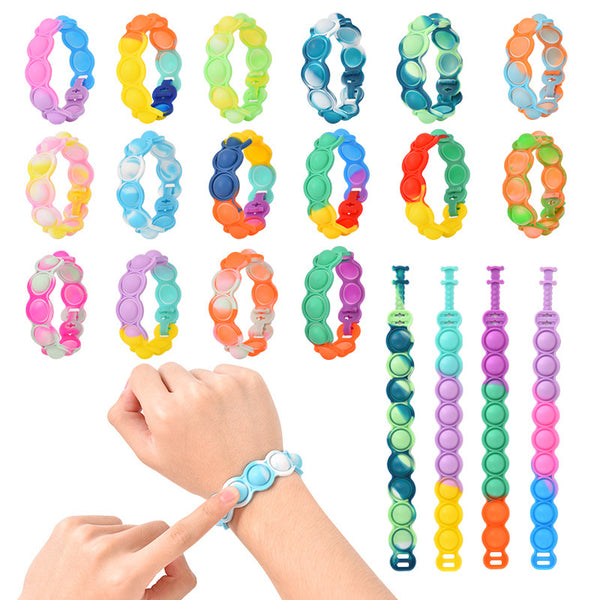 Stress Relief Pop it Bracelet Fidget Toy