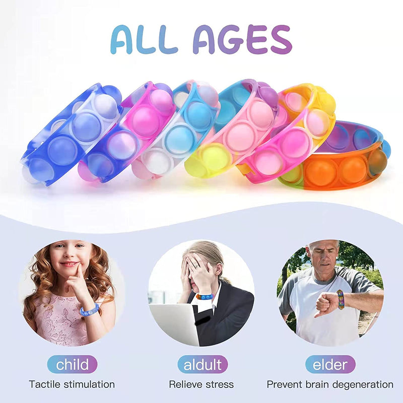 Pop it Bracelet Fidget Toy for Kids and Adults