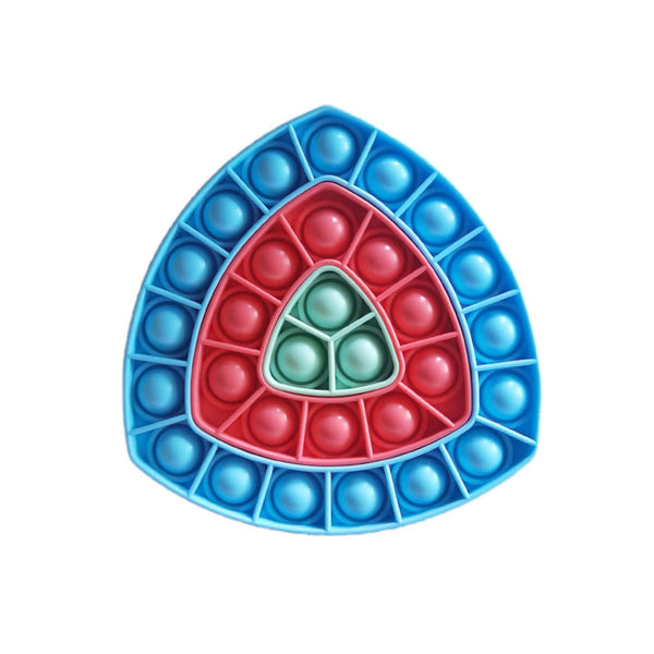 Removable Triangle Pop It Fidget Toy