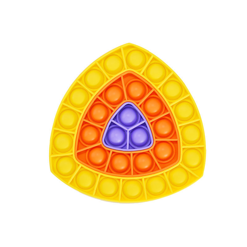 Removable Triangle Pop It Fidget Toy