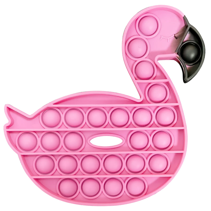 Swan Push Pop Bubble Fidget Sensory Toy