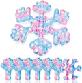 Stress Reliever Pop It Snowflake Fidget Toy