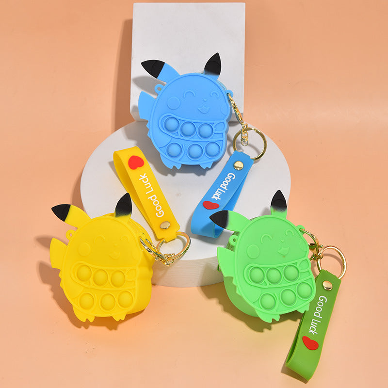 Pika Pop It Crossbody Purse for Kids and Adults