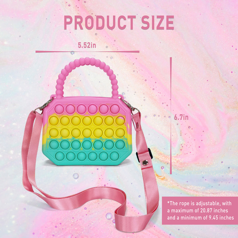 Pop It Crossbody Handbag for Girls