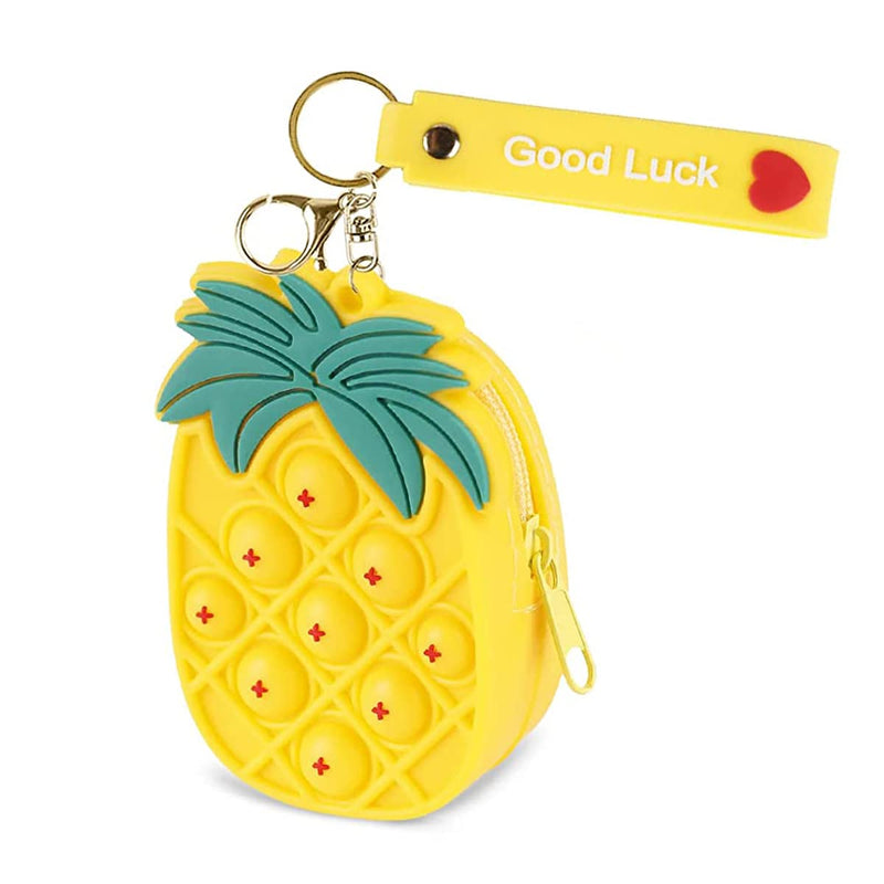 Fruit Pop It Purse for Girls and Kids