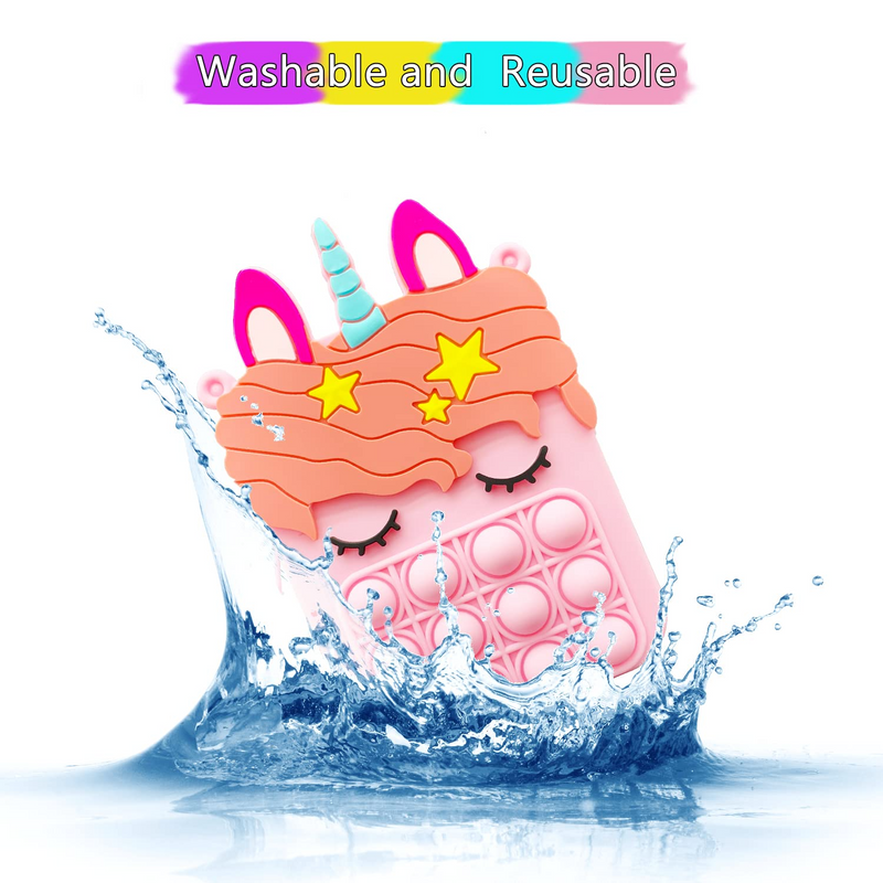 Unicorn Pop It Crossbody for Girls