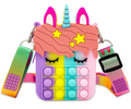 Unicorn Pop It Crossbody for Girls