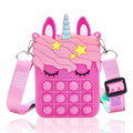Unicorn Pop It Crossbody for Girls