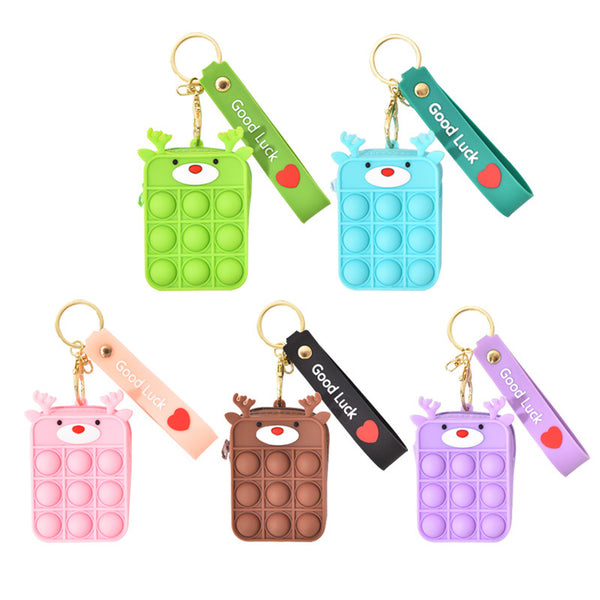 Elk Pop It Purse for Girls and Kids