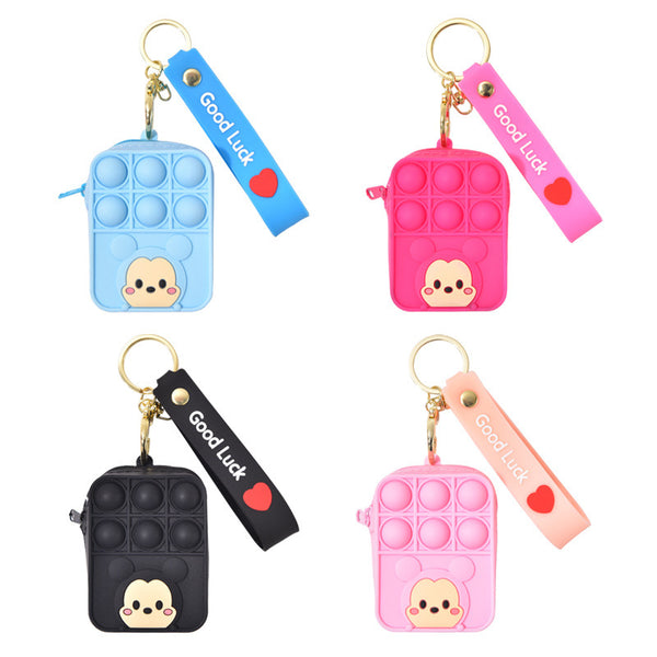 MK Mouse Pop It Purse for Girls