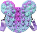 Mouse Pop It Purse Fidget Toy for Girls