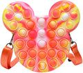 Mouse Pop It Purse Fidget Toy for Girls