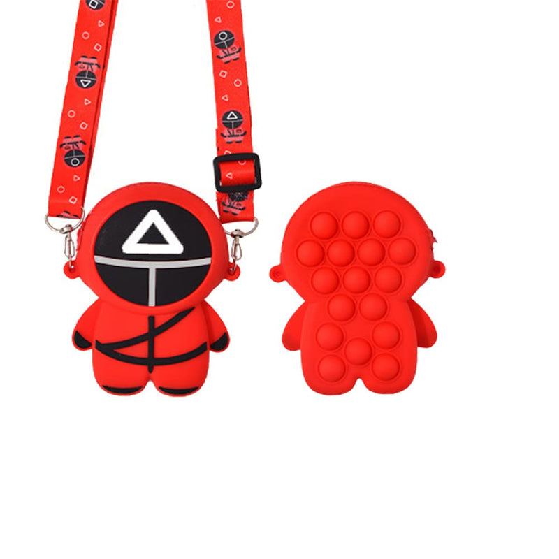 Squiid Game Pop It Crossbody for Boys and Girls